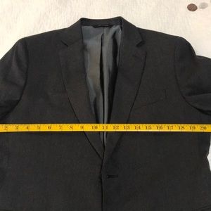 Banana Republic grey suit